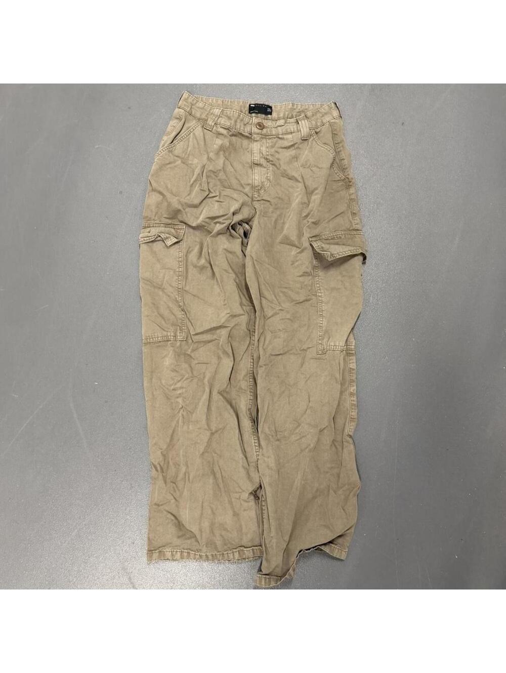 Women's Tan and Brown Trousers